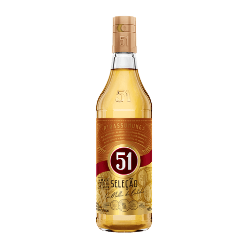 Cachaça 51 Seleção Garrafa 965ml
